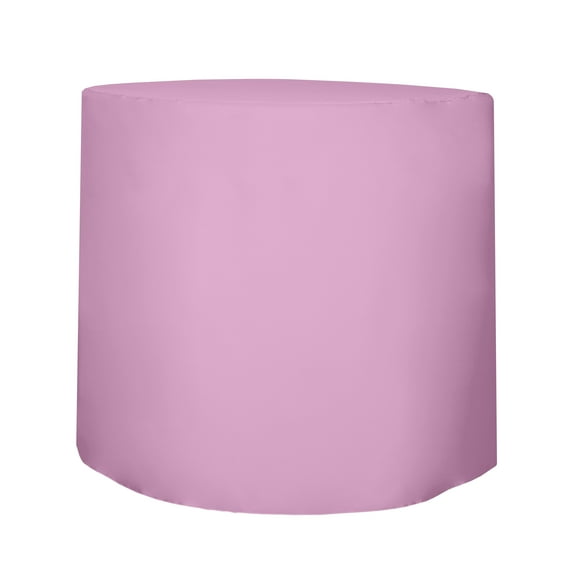 Ultimate Textile 30-Inch Round Fitted Polyester Cocktail Table Cover 42"H