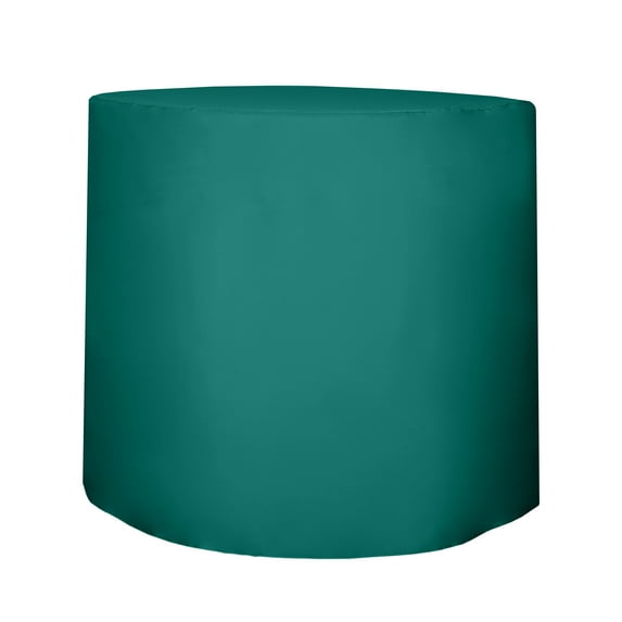 Ultimate Textile 30-Inch Round Fitted Polyester Cocktail Table Cover 42"H
