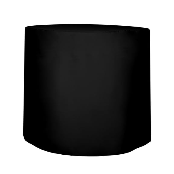 Ultimate Textile 30-Inch Round Fitted Polyester Cocktail Table Cover 42"H