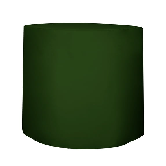 Ultimate Textile 30-Inch Round Fitted Polyester Cocktail Table Cover 42"H