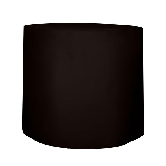 Ultimate Textile 30-Inch Round Fitted Polyester Cocktail Table Cover 42"H