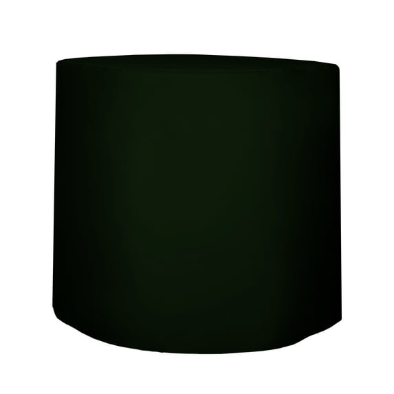 Ultimate Textile 30-Inch Round Fitted Polyester Cocktail Table Cover 42"H