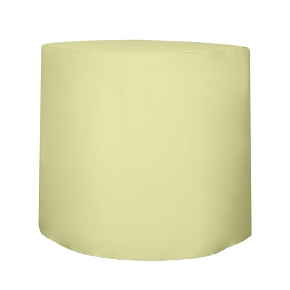 Ultimate Textile 30-Inch Round Fitted Polyester Cocktail Table Cover 42"H
