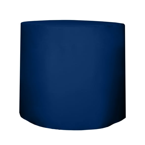 Ultimate Textile 30-Inch Round Fitted Polyester Cocktail Table Cover 42"H