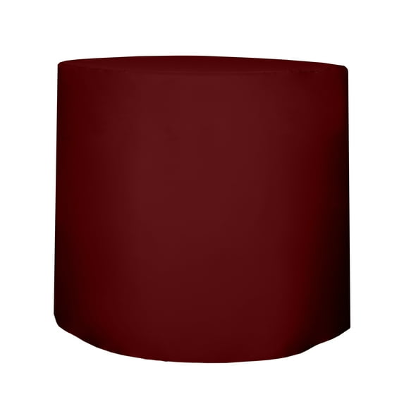 Ultimate Textile 30-Inch Round Fitted Polyester Cocktail Table Cover 42"H