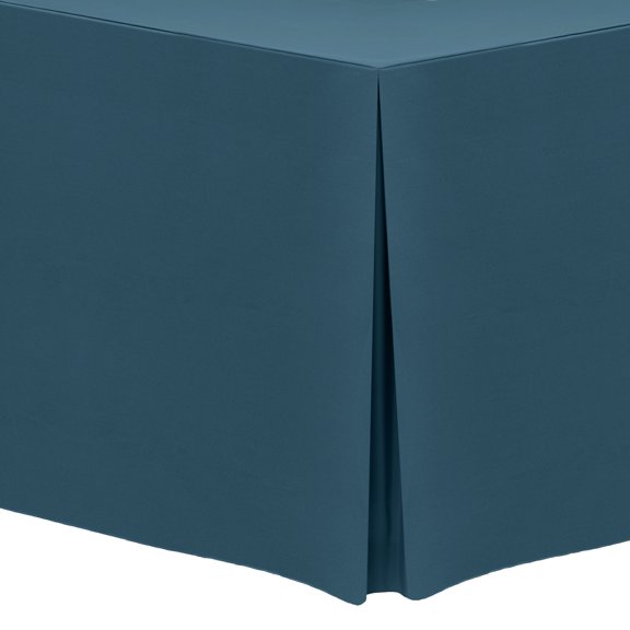 Ultimate Textile 48 x 48-Inch Square Fitted Polyester Tablecloth