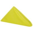 thumbnail image 1 of Ultimate Textile (5 Dozen) Poly-cotton Twill 17 x 17-Inch Cloth Napkins - for Restaurant and Catering, Hotel or Home Dining use, Lemon Yellow, 1 of 3