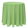 thumbnail image 1 of Ultimate Textile (5 Pack) 108-Inch Round Polyester Linen Tablecloth - for Wedding, Restaurant or Banquet use, Sage Green, 1 of 3