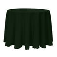 thumbnail image 1 of Ultimate Textile (5 Pack) 120-Inch Round Polyester Linen Tablecloth - for Wedding, Restaurant or Banquet use, Forest Green, 1 of 3