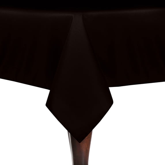 Ultimate Textile (5 Pack) 54 x 96-Inch Rectangle Tablecloth - for Wedding, Restaurant or Banquet use, Espresso Dark Brown
