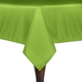 thumbnail image 1 of Ultimate Textile (5 Pack) 60 x 60-Inch Square Polyester Linen Tablecloth - for Wedding, Restaurant or Banquet use, Lime Green, 1 of 3