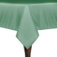 thumbnail image 1 of Ultimate Textile (5 Pack) 60 x 60-Inch Square Polyester Linen Tablecloth - for Wedding, Restaurant or Banquet use, Seamist Light Green, 1 of 3