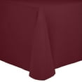 thumbnail image 1 of Ultimate Textile (5 Pack) Cotton-feel 120 x 120-Inch Square Tablecloth - for Wedding and Banquet, Hotel or Home Fine Dining use, Brick Rust Red, 1 of 3