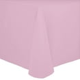 thumbnail image 1 of Ultimate Textile (5 Pack) Cotton-feel 90 x 132-Inch Rectangular Tablecloth - for Wedding and Banquet, Hotel or Home Fine Dining use, Dusty Rose Light Pink, 1 of 3