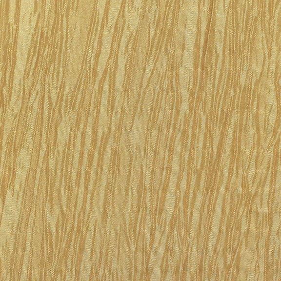 Ultimate Textile (5 Pack) Crinkle Taffeta - Delano 60 x 60-Inch Square Tablecloth - for Party, Wedding, Home Dining, Hotel and Catering use, Harvest Gold