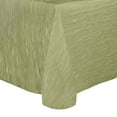 thumbnail image 1 of Ultimate Textile (5 Pack) Crinkle Taffeta - Delano 90 x 156-Inch Rectangular Tablecloth - for Party, Wedding, Home Dining, Hotel and Catering use, Willow Green, 1 of 3