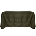thumbnail image 1 of Ultimate Textile (5 Pack) Damask Kenya 108 x 156-Inch Rectangular Tablecloth - Home Dining Collection - Snakeskin Jacquard Design, Jungle Green, 1 of 4