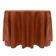 thumbnail image 1 of Ultimate Textile (5 Pack) Damask Kenya 114-Inch Round Tablecloth - Home Dining Collection - Snakeskin Jacquard Design, Sienna Burnt Orange, 1 of 3