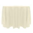 thumbnail image 1 of Ultimate Textile (5 Pack) Damask Kenya 90-Inch Round Tablecloth - Home Dining Collection - Snakeskin Jacquard Design, Natural Ivory Cream, 1 of 3