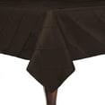 thumbnail image 1 of Ultimate Textile (5 Pack) Embroidered Pintuck Taffeta 60 x 84-Inch Rectangle Tablecloth Espresso Dark Brown, 1 of 3