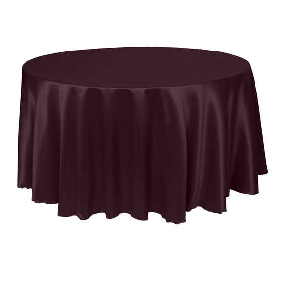 Ultimate Textile (5 Pack) Herringbone - Fandango 132-Inch Round Tablecloth, Burgundy Red