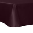 thumbnail image 1 of Ultimate Textile (5 Pack) Herringbone - Fandango 60 x 120-Inch Oval Tablecloth, Burgundy Red, 1 of 3