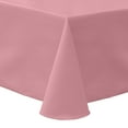 thumbnail image 1 of Ultimate Textile (5 Pack) Poly-cotton Twill 108 x 156-Inch Rectangular Tablecloth - for Restaurant and Catering, Hotel or Home Dining use, Dusty Rose Pink, 1 of 3