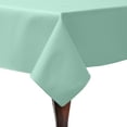 thumbnail image 1 of Ultimate Textile (5 Pack) Poly-cotton Twill 72 x 72-Inch Square Tablecloth - for Restaurant and Catering, Hotel or Home Dining use, Seamist Light Green, 1 of 3
