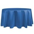 thumbnail image 1 of Ultimate Textile (5 Pack) Satin 60-Inch Round Tablecloth - for Wedding, Special Event or Banquet use, Cobalt Blue, 1 of 4