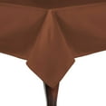thumbnail image 1 of Ultimate Textile (5 Pack) Satin 84 x 84-Inch Square Tablecloth - for Wedding, Special Event or Banquet use, Copper Brown, 1 of 4