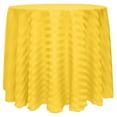 thumbnail image 1 of Ultimate Textile (5 Pack) Satin-Stripe 120-Inch Round Tablecloth - for Wedding and Catering, Hotel or Home Dining use, Goldenrod Yellow, 1 of 3