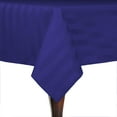 thumbnail image 1 of Ultimate Textile (5 Pack) Satin-Stripe 52 x 70-Inch Rectangular Tablecloth - for Wedding and Catering, Hotel or Home Dining use, Royal Blue, 1 of 3