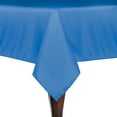 thumbnail image 1 of Ultimate Textile 52 x 70-inch Rectangular Polyester Linen Tablecloth Cobalt Blue, 1 of 4