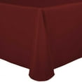 thumbnail image 1 of Ultimate Textile 54 x 120-Inch Oval Polyester Linen Tablecloth, 1 of 2