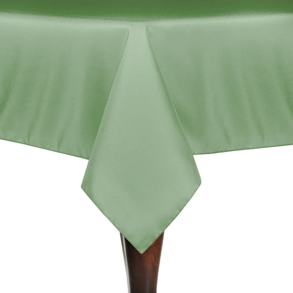 Ultimate Textile 60 x 60-Inch Square Polyester Linen Tablecloth Sage Green