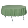 thumbnail image 1 of Ultimate Textile 72-Inch Round Polyester Linen Tablecloth Sage Green, 1 of 4