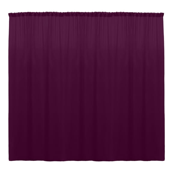 Ultimate Textile 72-Inches Wide x 8-Feet High Polyester Backdrop Drape Panel