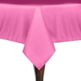 thumbnail image 1 of Ultimate Textile 72 x 120-Inch Rectangular Polyester Linen Tablecloth Neon Pink, 1 of 4