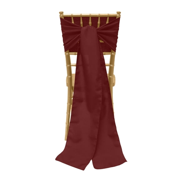 Ultimate Textile 8 x 100-Inch Polyester Chair Tie Sash