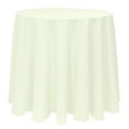 thumbnail image 1 of Ultimate Textile 90-Inch Round Polyester Linen Tablecloth Oyster, 1 of 4