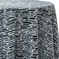 thumbnail image 1 of Ultimate Textile Ash 90-Inch Round Patterned Tablecloth, 1 of 2