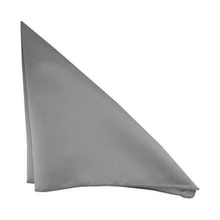 Ultimate Textile Bridal Satin 10 x 10-Inch Cocktail Napkins
