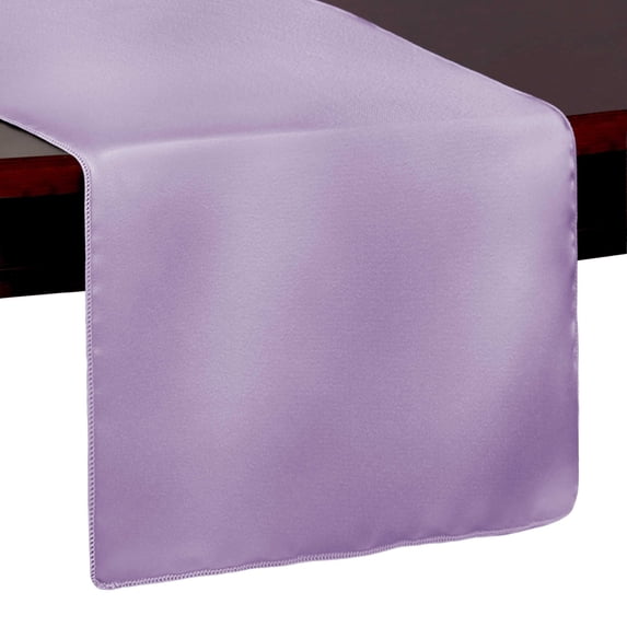 Ultimate Textile Bridal Satin 14 x 108-Inch Table Runner Duchess