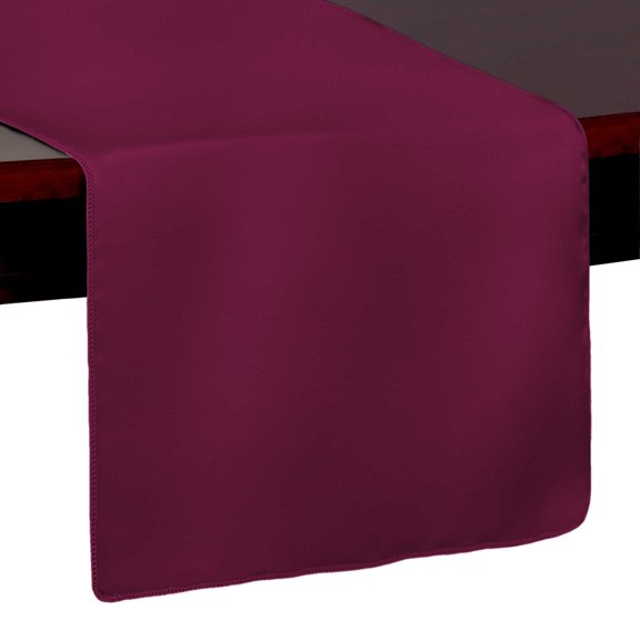 Ultimate Textile Bridal Satin 14 x 108-Inch Table Runner Duchess