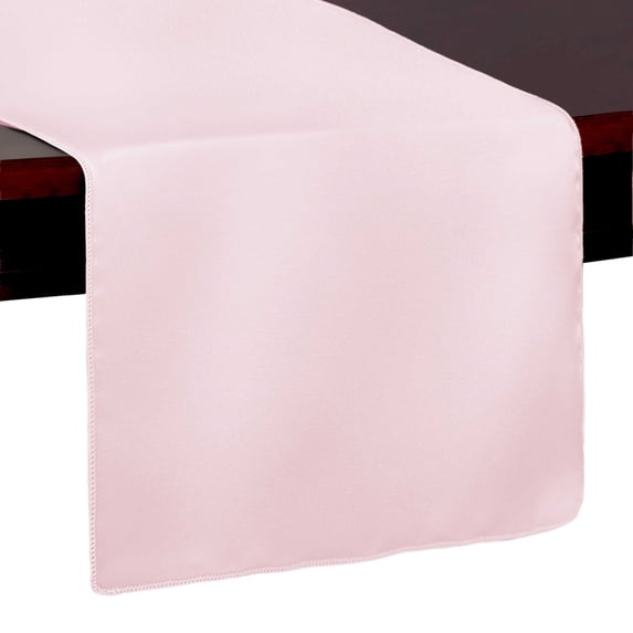 Ultimate Textile Bridal Satin 14 x 72-Inch Table Runner Duchess