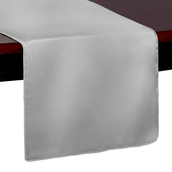 Ultimate Textile Bridal Satin 14 x 72-Inch Table Runner Duchess