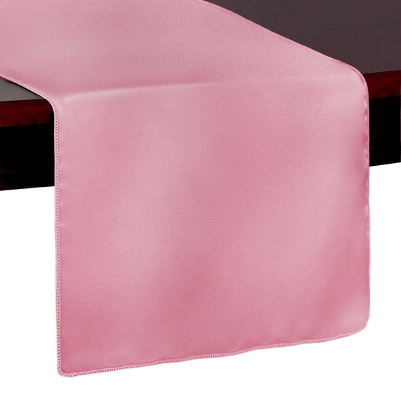 Ultimate Textile Bridal Satin 14 x 72-Inch Table Runner Duchess
