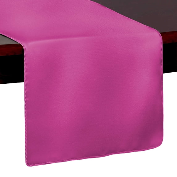 Ultimate Textile Bridal Satin 14 x 90-Inch Table Runner Duchess