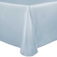 thumbnail image 1 of Ultimate Textile Bridal Satin 54 x 120-Inch Oval Tablecloth, 1 of 4