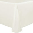 thumbnail image 1 of Ultimate Textile Bridal Satin 60 x 102-Inch Oval Tablecloth, 1 of 4